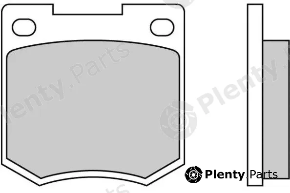 E.T.F. 12-0020 — Brake Pad Set, disc brake