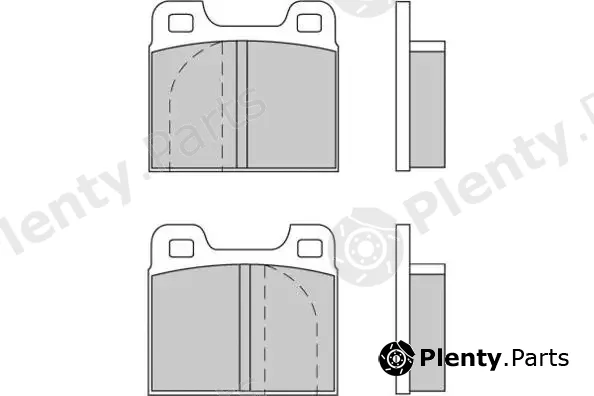 E.T.F. 12-0088 — Brake Pad Set, disc brake