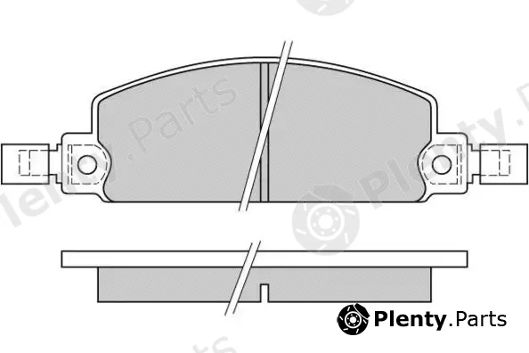 E.T.F. 12-0413 — Brake Pad Set, disc brake
