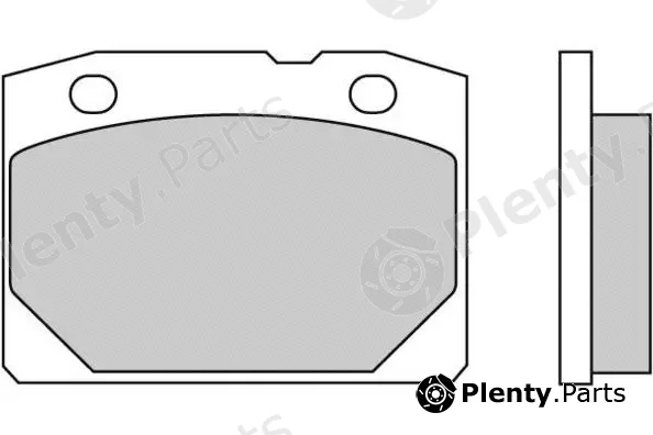 E.T.F. 12-0065 — Brake Pad Set, disc brake