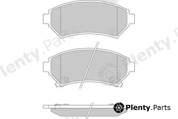 E.T.F. 12-0876 — Brake Pad Set, disc brake