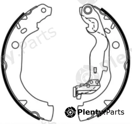 E.T.F. 09-0748 — Brake Shoe Set