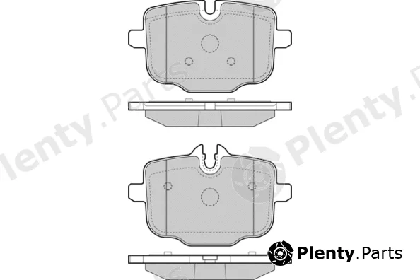 E.T.F. 12-1450 — Brake Pad Set, disc brake