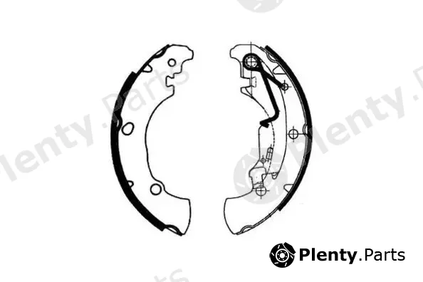 E.T.F. 09-0608 — Brake Shoe Set