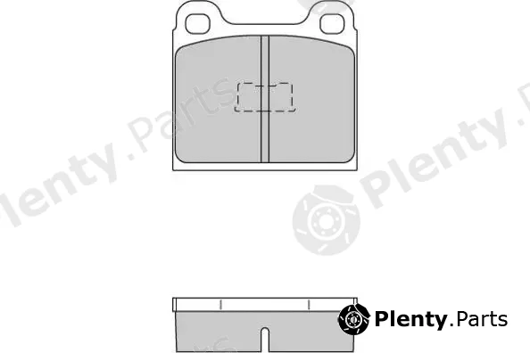 E.T.F. 12-0091 — Brake Pad Set, disc brake