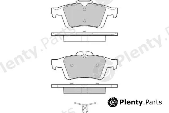 E.T.F. 12-1217 — Brake Pad Set, disc brake