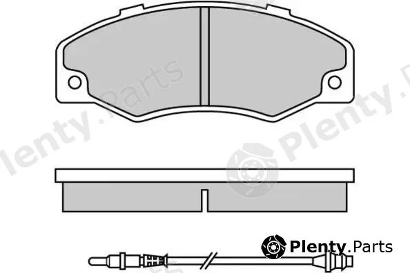E.T.F. 12-0320 — Brake Pad Set, disc brake