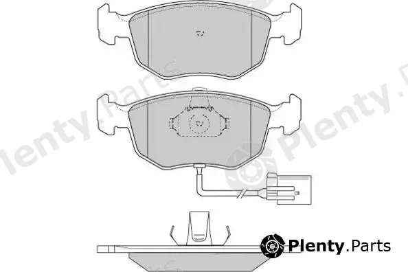 E.T.F. 12-0707 — Brake Pad Set, disc brake