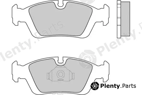 E.T.F. 12-0432 — Brake Pad Set, disc brake