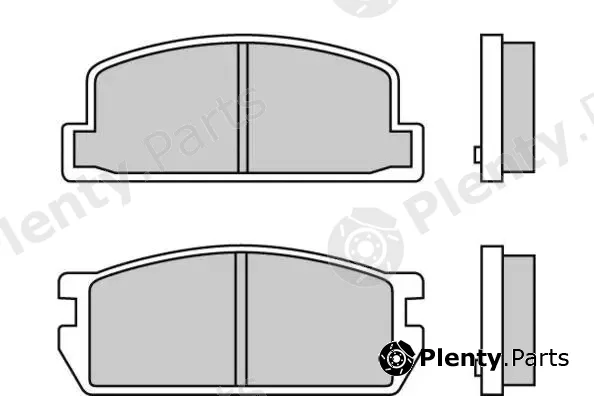 E.T.F. 12-0298 — Brake Pad Set, disc brake