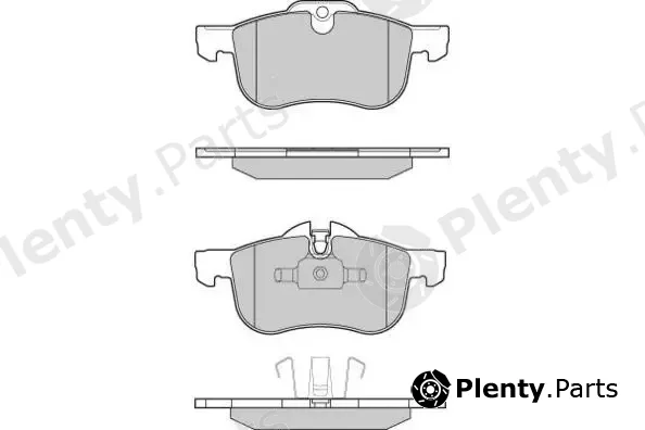 E.T.F. 12-0878 — Brake Pad Set, disc brake