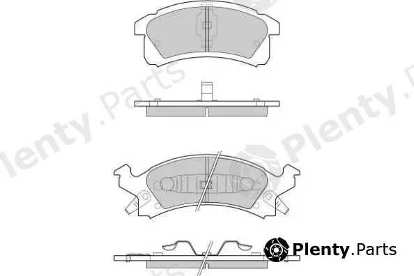E.T.F. 12-0779 — Brake Pad Set, disc brake