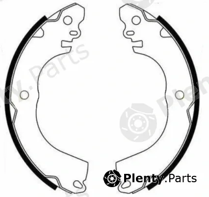 E.T.F. 09-0737 — Brake Shoe Set