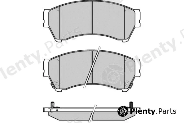 E.T.F. 12-1343 — Brake Pad Set, disc brake
