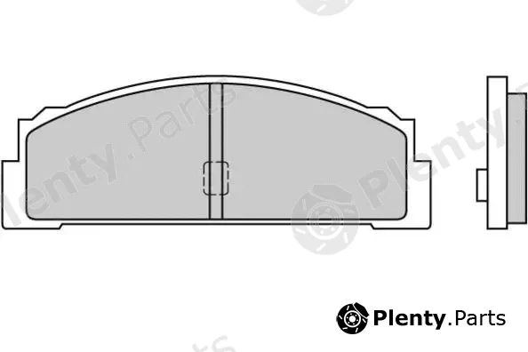 E.T.F. 12-0003 — Brake Pad Set, disc brake