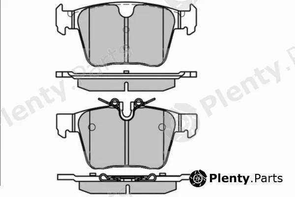 E.T.F. 12-1650 — Brake Pad Set, disc brake
