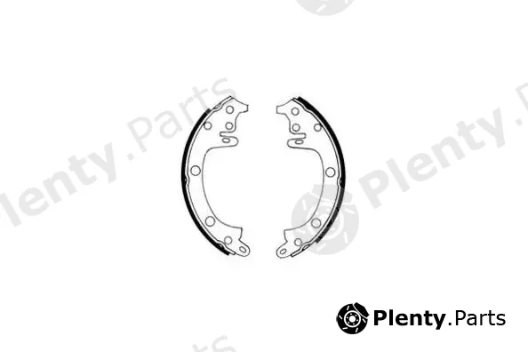 E.T.F. 09-0412 — Brake Shoe Set