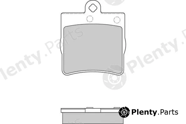 E.T.F. 12-0861 — Brake Pad Set, disc brake