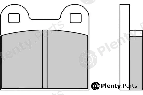 E.T.F. 12-0047 — Brake Pad Set, disc brake