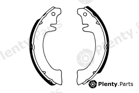 E.T.F. 09-0118 — Brake Shoe Set