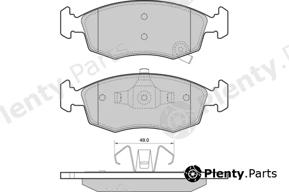 E.T.F. 12-1445 — Brake Pad Set, disc brake