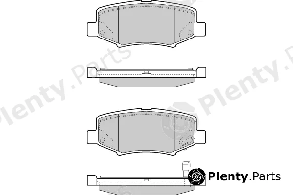 E.T.F. 12-1398 — Brake Pad Set, disc brake