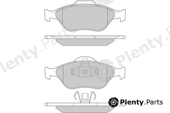 E.T.F. 12-0872 — Brake Pad Set, disc brake