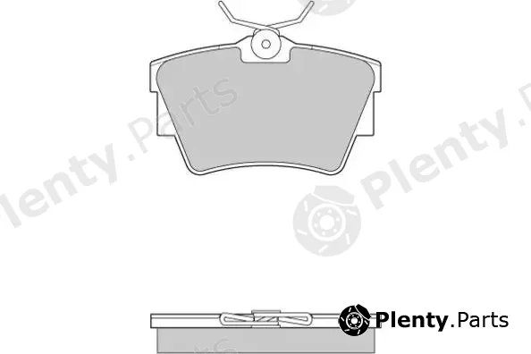 E.T.F. 12-0866 — Brake Pad Set, disc brake