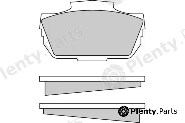 E.T.F. 12-0030 — Brake Pad Set, disc brake