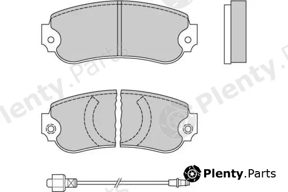 E.T.F. 12-0175 — Brake Pad Set, disc brake