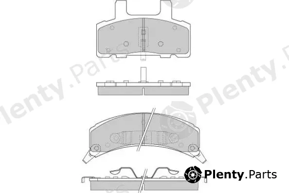 E.T.F. 12-0790 — Brake Pad Set, disc brake