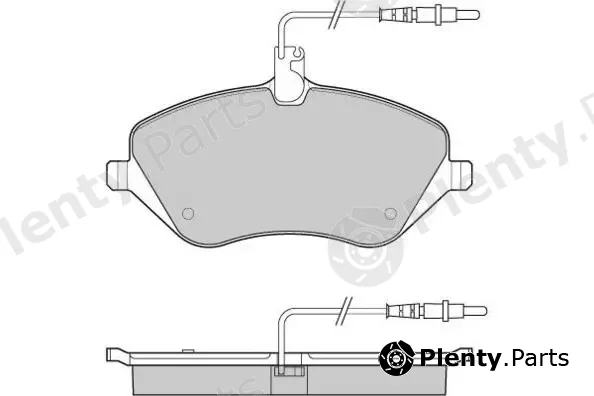 E.T.F. 12-1181 — Brake Pad Set, disc brake