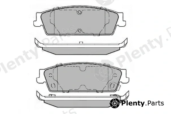 E.T.F. 12-1671 — Brake Pad Set, disc brake