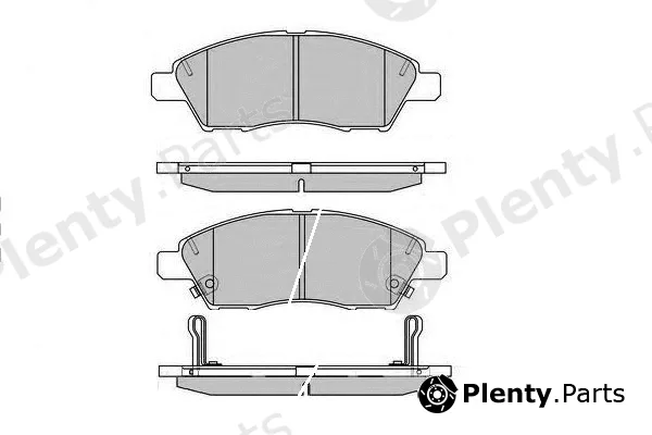 E.T.F. 12-1601 — Brake Pad Set, disc brake