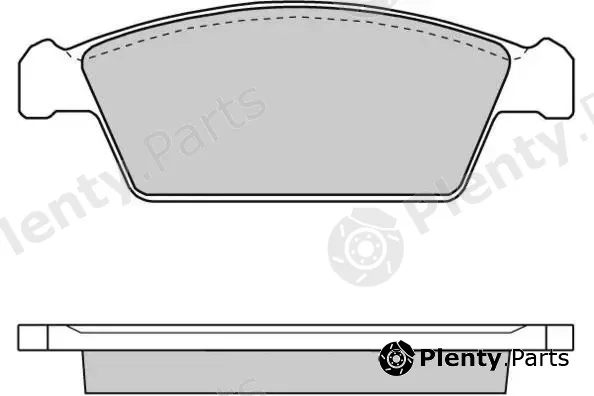 E.T.F. 12-0668 — Brake Pad Set, disc brake