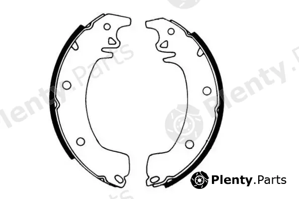 E.T.F. 09-0352 — Brake Shoe Set