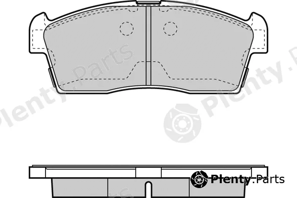 E.T.F. 12-1380 — Brake Pad Set, disc brake