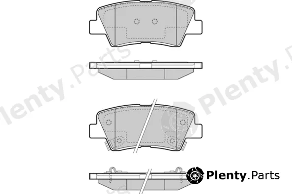 E.T.F. 12-1471 — Brake Pad Set, disc brake