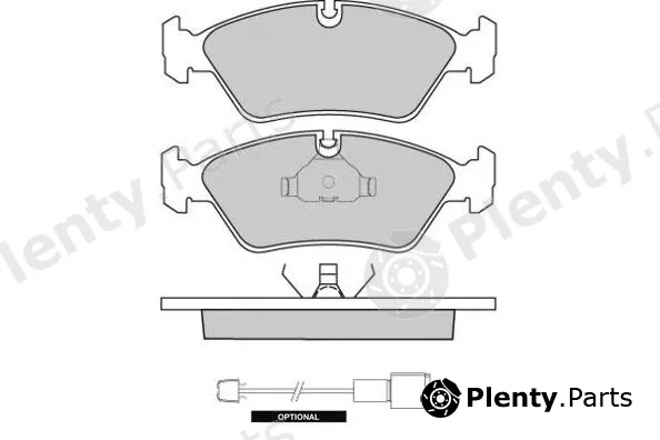E.T.F. 12-0231 — Brake Pad Set, disc brake