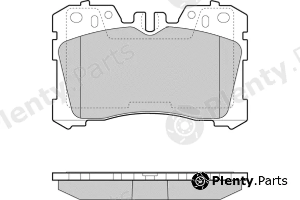 E.T.F. 12-1462 — Brake Pad Set, disc brake
