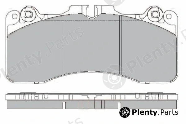 E.T.F. 12-1633 — Brake Pad Set, disc brake