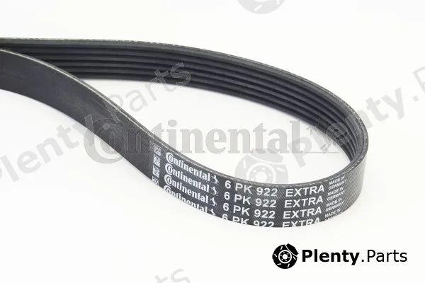 Continental Ctam 6PK922EXTRA — V-Ribbed Belt