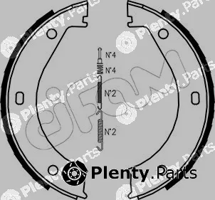 Cifam 153-013K — Brake Shoe Set, parking brake
