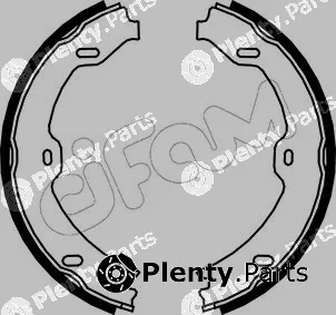 Cifam 153-243 — Brake Shoe Set, parking brake