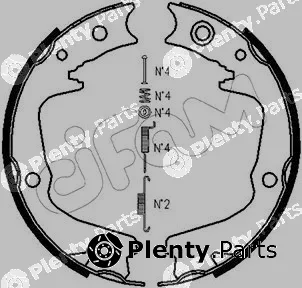 Cifam 153-387K — Brake Shoe Set, parking brake