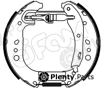 Cifam 151-546 — Brake Shoe Set Kit premounted