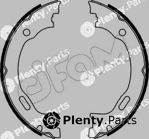 Cifam 153-242 — Brake Shoe Set, parking brake