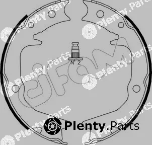Cifam 153-265 — Brake Shoe Set, parking brake