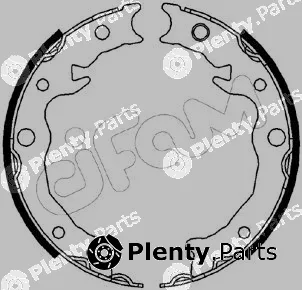 Cifam 153-538 — Brake Shoe Set, parking brake