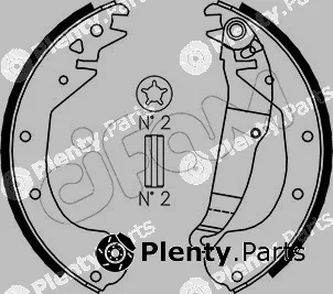 Cifam 153-306 — Brake Shoe Set